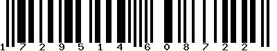 EAN-13 : 1729514608722 EAN-13 : 1729514608722