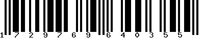 EAN-13 : 1729769640355 EAN-13 : 1729769640355
