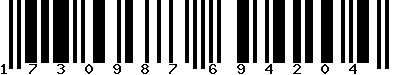 EAN-13 : 1730987694204