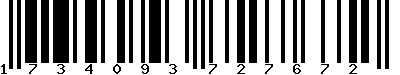 EAN-13 : 1734093727672 EAN-13 : 1734093727672