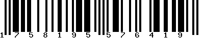 EAN-13 : 1758195576419