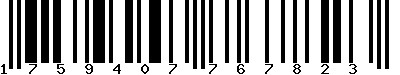 EAN-13 : 1759407767823