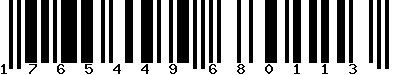 EAN-13 : 1765449680113