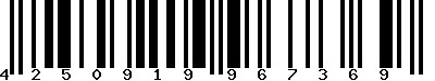 EAN-13 : 4250919967369 EAN-13 : 4250919967369