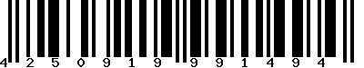 EAN-13 : 4250919991494 EAN-13 : 4250919991494