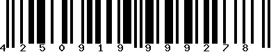 EAN-13 : 4250919999278 EAN-13 : 4250919999278