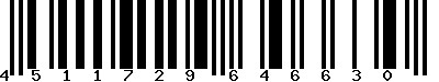 EAN-13 : 4511729646630