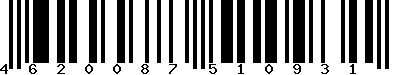 EAN-13 : 4620087510931 EAN-13 : 4620087510931
