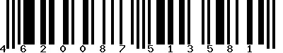 EAN-13 : 4620087513581 EAN-13 : 4620087513581
