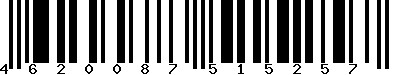 EAN-13 : 4620087515257 EAN-13 : 4620087515257
