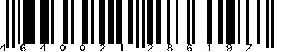 EAN-13 : 4640021286197 EAN-13 : 4640021286197