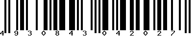 EAN-13 : 4930843042027 EAN-13 : 4930843042027