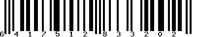 EAN-13 : 6417512833202