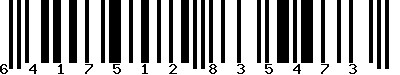 EAN-13 : 6417512835473