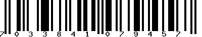 EAN-13 : 7033841079457 EAN-13 : 7033841079457
