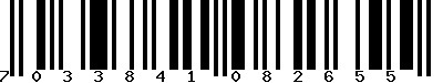 EAN-13 : 7033841082655 EAN-13 : 7033841082655