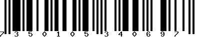 EAN-13 : 7350105340697 EAN-13 : 7350105340697