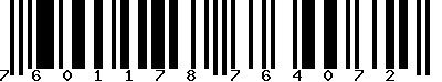 EAN-13 : 7601178764072