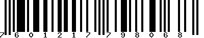 EAN-13 : 7601217798068