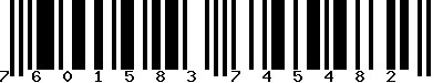 EAN-13 : 7601583745482