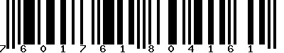 EAN-13 : 7601761804161 EAN-13 : 7601761804161
