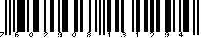 EAN-13 : 7602908131294 EAN-13 : 7602908131294