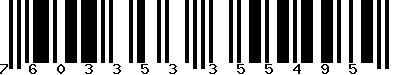 EAN-13 : 7603353355495