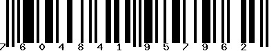 EAN-13 : 7604841957962