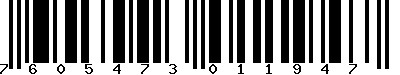EAN-13 : 7605473011947 EAN-13 : 7605473011947
