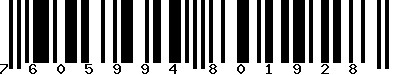 EAN-13 : 7605994801928
