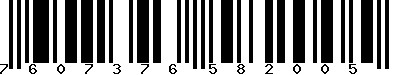 EAN-13 : 7607376582005