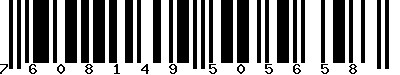 EAN-13 : 7608149505658 EAN-13 : 7608149505658