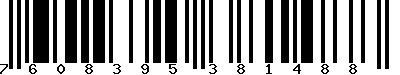 EAN-13 : 7608395381488