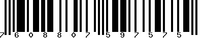 EAN-13 : 7608807597575 EAN-13 : 7608807597575