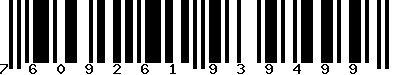 EAN-13 : 7609261939499