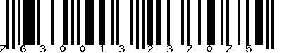 EAN-13 : 7630013237075 EAN-13 : 7630013237075