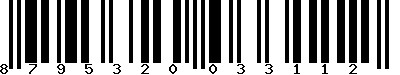 EAN-13 : 8795320033112